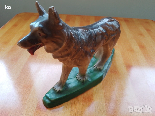 Вълк-статуетка, снимка 2 - Статуетки - 54219774