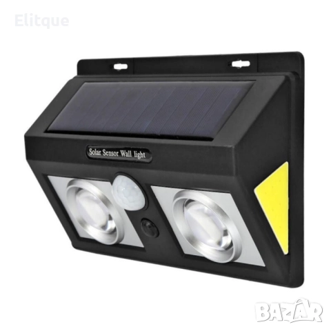 Соларна лампа с LED диоди и сензор за движение, снимка 3 - Други стоки за дома - 52854193