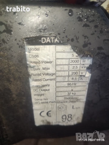 Генератор за ток 26-5-25, снимка 3 - Градинска техника - 50449345