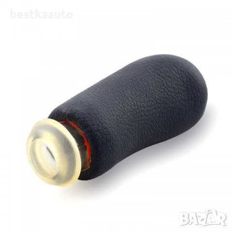 Кожена топка за скоростен лост Дачия Логан Сандеро Дъстър Докер + адаптер, снимка 6 - Аксесоари и консумативи - 29078907