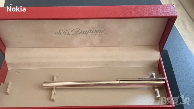 Писалка S.T. Dupont Classique – 18-каратово злато – с оригинална кутия