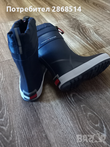 Детски ботуши Tommy Hilfiger, размер 24, снимка 3 - Детски обувки - 44207500