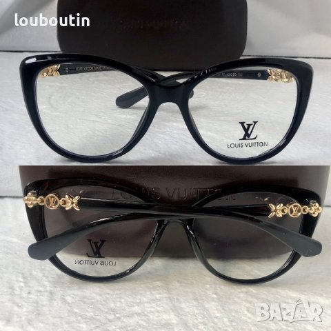 Louis Vuitton Прозрачни слънчеви,диоптрични рамки очила за компютър, снимка 1 - Слънчеви и диоптрични очила - 42798378