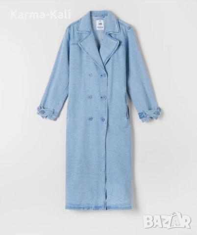 дънков шлифер , снимка 2 - Якета - 52077833