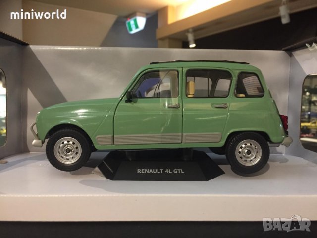 Renault 4 GTL 1978 - мащаб 1:18 на Solido моделът е нов в кутия, снимка 2 - Колекции - 31595549