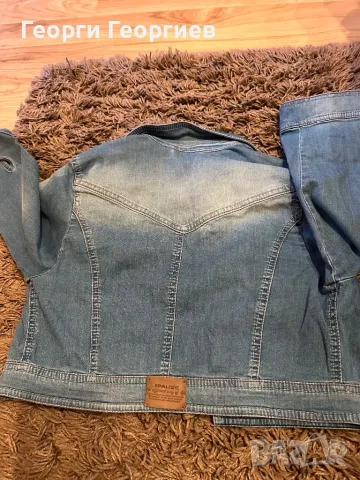 Късо дънково яке Pause jeans, снимка 4 - Якета - 49518450