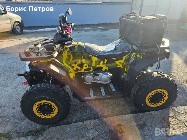 ATV BULLMAX INTRUDER 250сс, лебедка, теглич. R/N/D автоматик, подгрев 4, снимка 5 - Мотоциклети и мототехника - 48884889