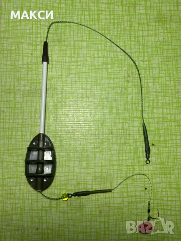 Монтаж метод фидер за риболов