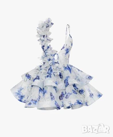 флорална рокля , снимка 2 - Рокли - 51023944