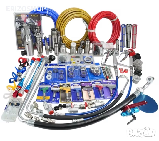 НОВИ ! Дюзи за безвъздушен пистолет и удължители 100 см, снимка 6 - Други инструменти - 37367349