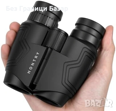 Нов Компактен бинокъл 12x25 BAK-4 за птици туризъм концерти пътуване сафари спорт деца и възрастни