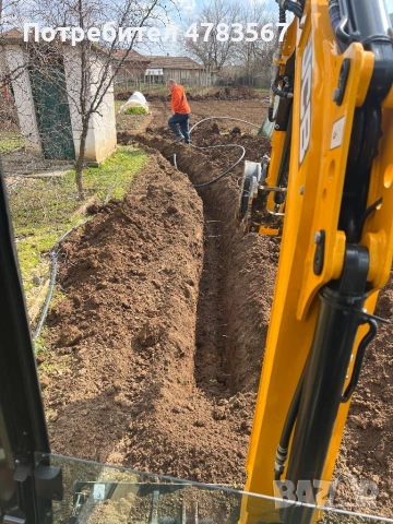 Услуги с мини багер   Сливен - Ямбол - Нова Загора , снимка 5 - Други услуги - 54042969