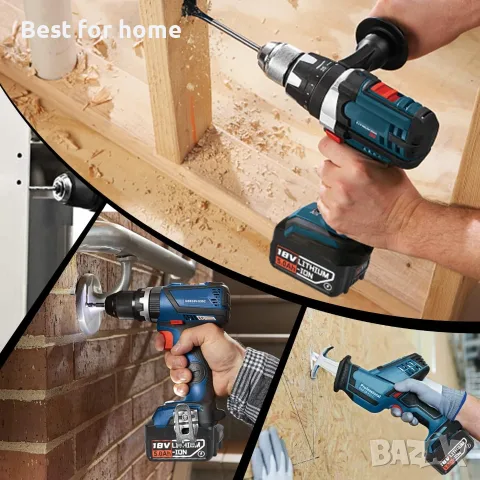 Резервна батерия Bosch 18V, снимка 7 - Друга електроника - 56380351