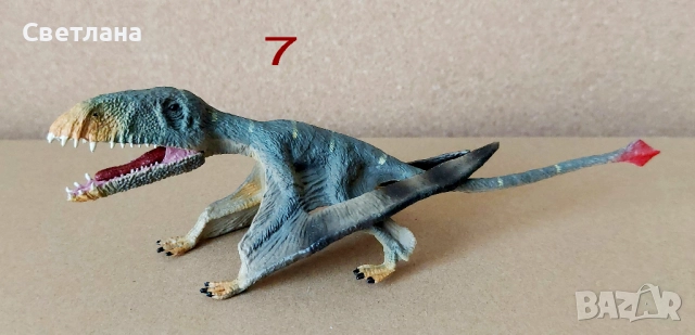 Фигурки на животни от юрския период с подвижни усти, снимка 7 - Фигурки - 52405301