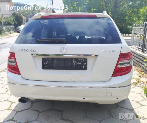 Mercedes C250 4 matic НА ЧАСТИ, снимка 4 - Автомобили и джипове - 56274824