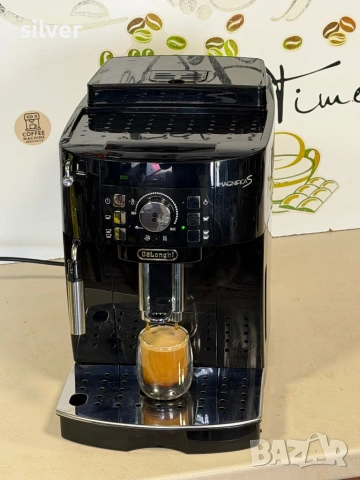 Кафемашина кафе автомат delonghi magnifica S с гаранция, снимка 6 - Кафемашини - 53941666