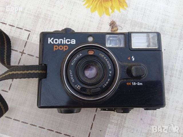 Konica Pop 35мм лентов фотоапарат, снимка 2 - Фотоапарати - 40061057