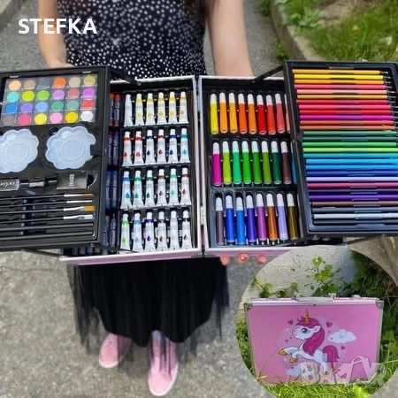 Комплект за рисуване, снимка 4 - Рисуване и оцветяване - 52648101