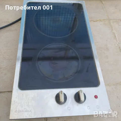 Керамичен двоен котлон за вграждане , снимка 1