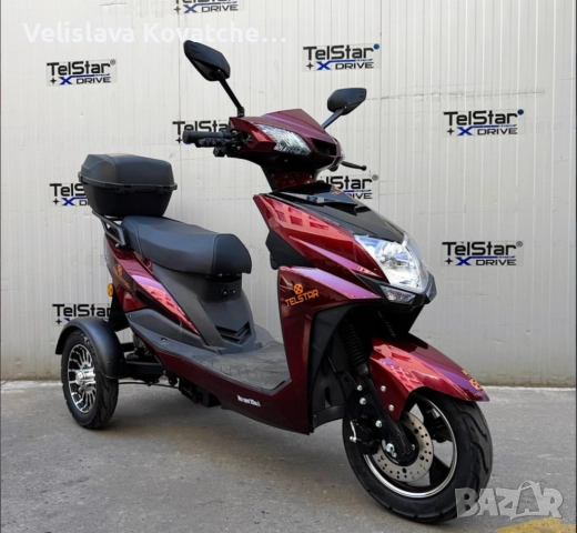 Електрическа триколка TS-350-8 60V 23Ah 2000W Нов модел 2025, снимка 3 - Мотоциклети и мототехника - 52371650