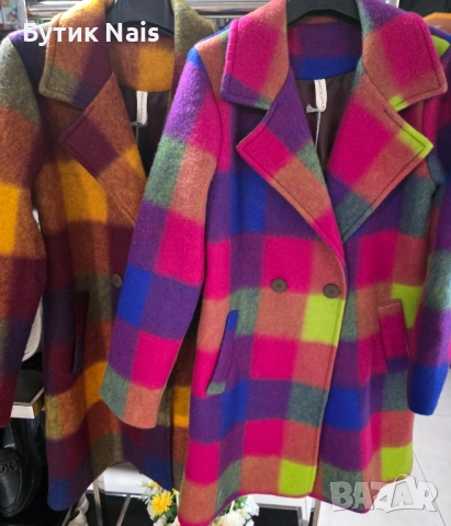 Уникален модел дамско палто, снимка 2 - Палта, манта - 52015314