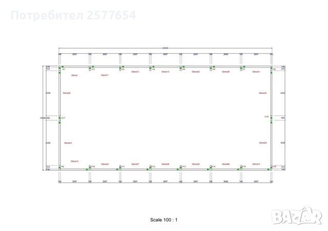 ЛИЗИНГ - Халета, Хале, Магазини, Магазин, Складове 200м2-10м х 20м х 5 , снимка 3 - Строителни материали - 44210887
