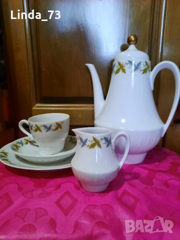 Сервиз за чай-"Bavaria"-кост.порцелан. Закупен от Германия., снимка 1