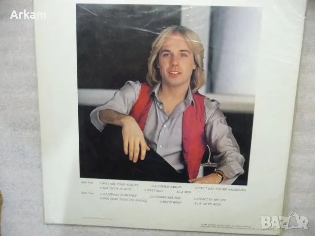 RICHARD CLAYDERMAN et son Orchestra 1980 LP, снимка 2 - Грамофонни плочи - 47826593