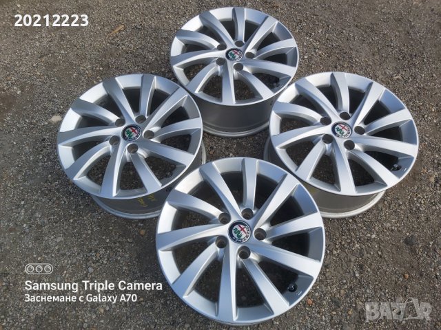 4 броя алуминиеви джанти за Alfa Romeo Giulietta 16, снимка 10 - Гуми и джанти - 37961034