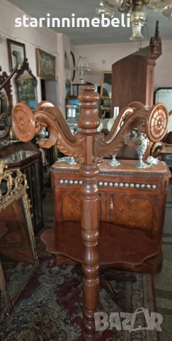 Антикварни дървени закачалки , снимка 10 - Закачалки - 51439471