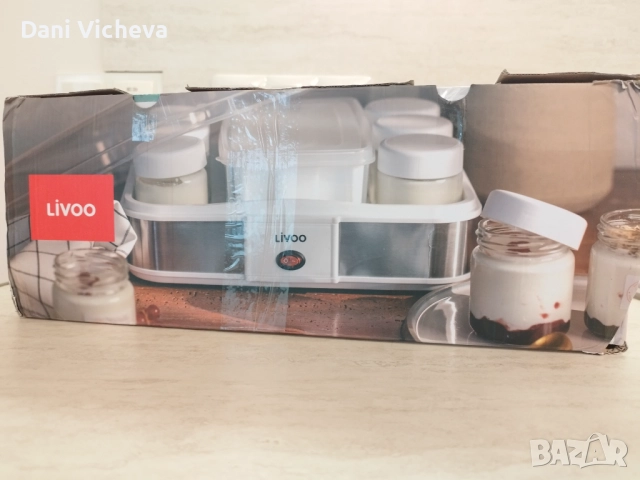 Livoo - Машина за кисело мляко и сирене DOP156, снимка 6 - Кухненски роботи - 52872071