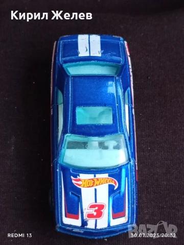 Спортен модел метална количка Dodge Challenger за КОЛЕКЦИОНЕРИ 27046, снимка 5 - Колекции - 51196601