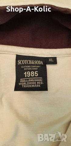 Original Vintage SCOTCH & SODA Full Zip Sweatshirt, снимка 5 - Суичъри - 38314229