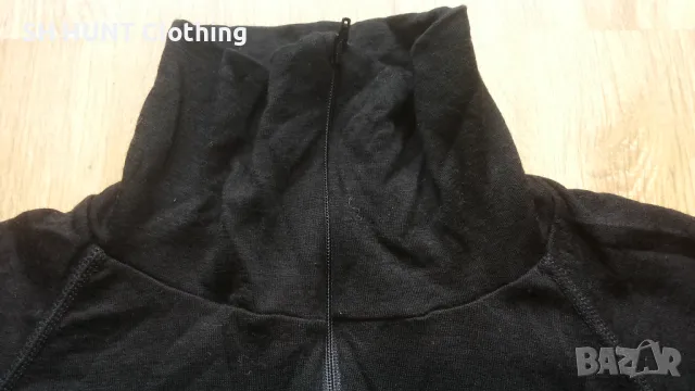 DEVOLD SPIRIT ZIP NECK 50% MERINO WOOL размер XL термо блуза 50 % Мерино Вълна - 1020, снимка 5 - Блузи - 49215139