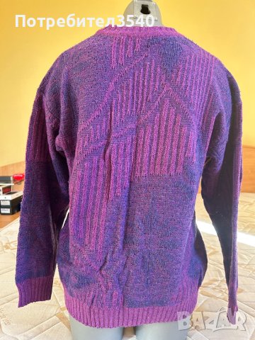 Лилав дамски пуловер, снимка 10 - Блузи с дълъг ръкав и пуловери - 44194707