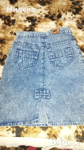 Продавам дънкова пола , снимка 2 - Поли - 50754822