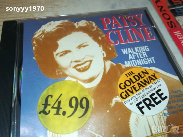 PATSY CLINE CD 1708251737, снимка 4 - CD дискове - 51394287