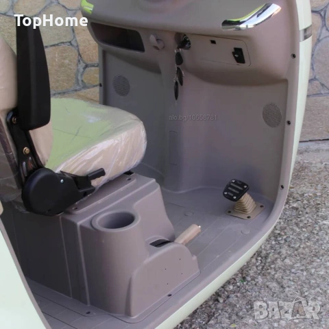 Електрическа Триместна Триколка LUXURY BUS 2000W 2026, снимка 4 - Мотоциклети и мототехника - 53033922