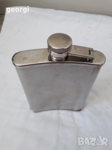 Малка иноксова бутилка за уиски, снимка 5 - Колекции - 31535106