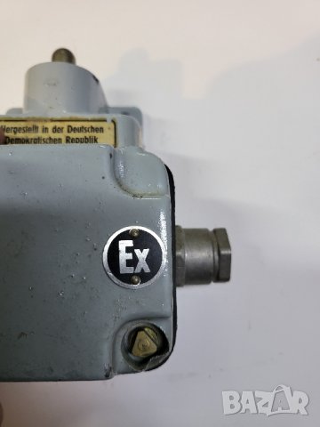 Немски  Взривозащитен Краен изключвател, крайни изключватели, крайн пъпка  серия EX - взривозащитен, снимка 2 - Резервни части за машини - 39568222