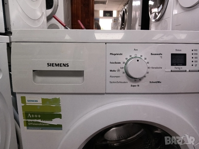 Пералня Сименс Siemens Eco Edition A+++ 7кг 2 години гаранция!, снимка 7 - Перални - 51898992