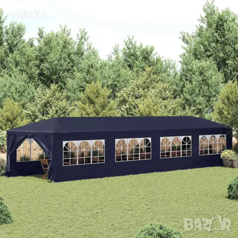 vidaXL Градинска шатра, 3x12 м, синя, снимка 2 - Палатки - 56148401