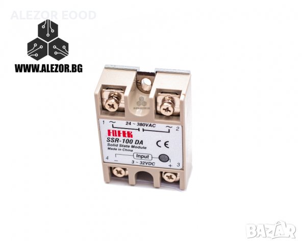 Солид Стейт Реле, Aideepen , Полупроводниково, 3-32VDC, Товароносимост 100 A / 24 - 380 VAC, 2020008, снимка 2 - Друга електроника - 30007450