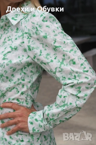 Рокля тип риза 100% памучна материя JUST , снимка 7 - Рокли - 51498455