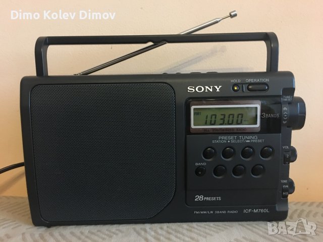 SONY ICF M760L Радио, Транзистор Като чисто Ново!