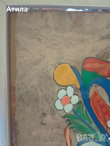 картина 43/32 см , снимка 3 - Антикварни и старинни предмети - 48123085