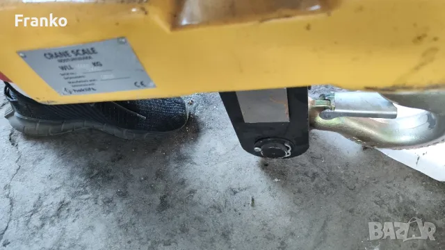 Електрическа везна Crane Scale като ново с фактура и оставаща гаранция , снимка 9 - Други машини и части - 47456910