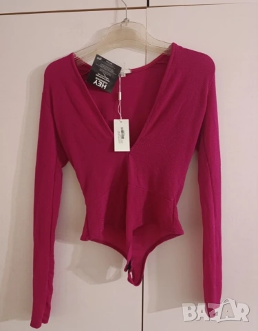 ново розово боди