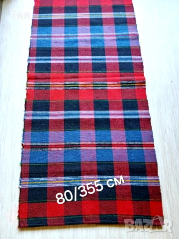 Вълнени черги каре , снимка 3 - Пътеки - 50836197