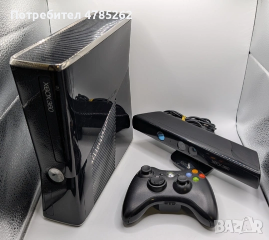 Конзола Xbox 360 S 250 gb С джойстик и kinect камера 